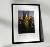 Abbott Handerson Thayer - Virgin Enthroned-1891