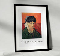 Vincent Van Gogh - Self-Portrait with Bandaged Ear and Pipe 1889