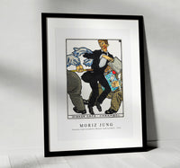 Moriz Jung - Viennese Café Carambole (Wiener Café Carabol) (1911)