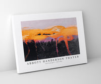 abbott handerson thayer - Red Flamingoes-1905-1909