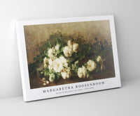 Margaretha Roosenboom - Stilleven met aardbeien in een witte schaal 1853-1896