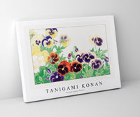 Tanigami Konan - Vintage pansy flower
