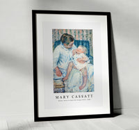 Mary Cassatt - Mother About to Wash Her Sleepy Child 1880