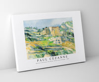 Paul Cezanne - Houses in Provence The Riaux Valley near L'Estaqu 1883