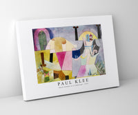 Paul Klee - Black Columns in a Landscape 1919