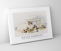 David Roberts - Temple at Wady Dabod (Wadi Dabud) Nubia-1796-1864