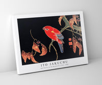 Ito Jakuchu - Red Parrot on the Branch of a Tree (ca. 1900)