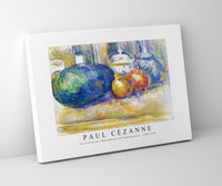 Paul Cezanne - Still Life with Skull (Nature morte au crâne) 1896-1898