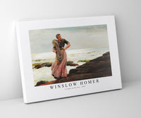 Winslow Homer - A Light on the Sea 1897