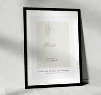 Cornelis ploos van amstel - Drie studies van een putto-1746