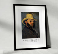 Paul Cezanne - Gustave Boyer in a Straw Hat 1870-1871