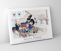 Ogata Gekko - Sino-Japanese War Japanese Forces at the Victorious Capture of Pyeongyang during late 19th century