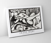 Franz Marc - Sleeping Shepherdess 1912