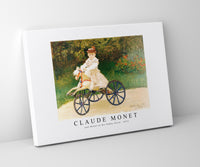 Claude Monet - Jean Monet on His Hobby Horse 1872