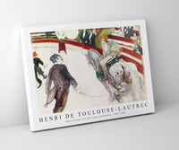 Henri De Toulouse–Lautrec - Equestrienne (At the Cirque Fernando) 1887-1888