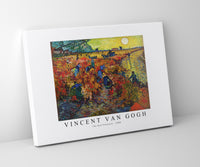 Vincent Van Gogh - The Red Vineyard 1888
