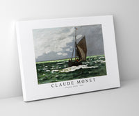 Claude Monet - Seascape, Storm 1866