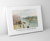 Camille Pissarro - The Louvre, Afternoon, Rainy Weather 1900