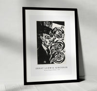 Ernst Ludwig Kirchner - Nervous People at Dinner 1916