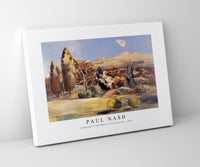 Psul Nash - Landscape of the Moon's First Quarter (1943)