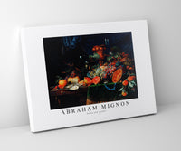 Abraham Mignon - Fruits and oysters