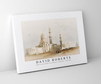 David Roberts-Tombs of the Caliphs Cairo Mosque of Ayed Bey-1796-1864