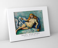 Paul Cezanne - Leda and the Swan (Léda au cygne) 1880