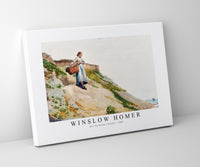 winslow homer - Girl Carrying a Basket-1882