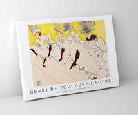 Henri De Toulouse–Lautrec - Mademoiselle Eglantine’s Troupe 1896