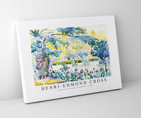 Henri Edmond Cross - Garden of the Painter at Saint Clair 1908