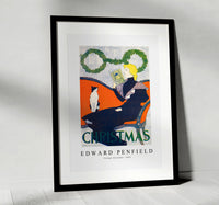 Edward Penfield - Vintage Christmas 1894