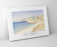 Paul Signac - The Jetty at Cassis, Opus 198 (1889)