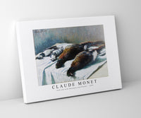 Claude Monet - Still Life with Pheasants and Plovers 1879