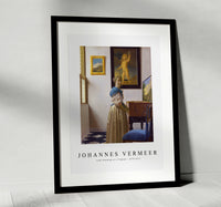 Johannes Vermeer - Lady Standing at a Virginal 1670-1672