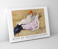 Henri De Toulouse–Lautrec - The Sofa 1894-1896