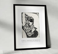 Samuel Jessurun De Mesquita - Masked woman with cape (Gemaskerde vrouw met cape) (c.1899)
