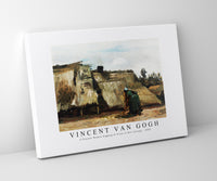 Vincent Van Gogh - A Peasant Woman Digging in Front of Her Cottage (c.1885)