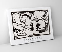 Franz Marc - Resting horses 1880-1916