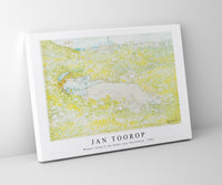 Jan Toorop - Woman Lying in the Dunes near Noordwijk (1902)