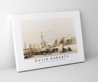 David Roberts - The entrance to the Citadel of Cairo-1796-1864