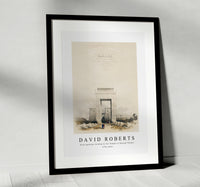 David Roberts - Great gateway leading to the Temple of Karnak Thebes-1796-1864