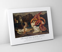 Sir Edward Burne Jones - Cupid and Psyche - Palace Green Murals - Psyche receiving the Casket from Proserpine (1881)