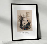 David Roberts - Street scene in Cairo-1796-1864