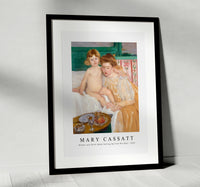 Mary Cassatt - Mother and Child (Baby Getting Up from His Nap) 1899