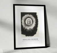 Odilon Redon - And the Face of Christ Shone in the Disk of the Sun 1888