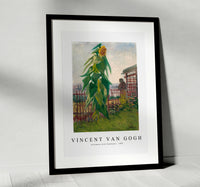 Vincent Van Gogh - Allotment with Sunflower (1887)