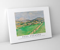 Paul Cezanne - Toward Mont Sainte-Victoire (Vers la Montagne Sainte-Victoire) 1878-1879