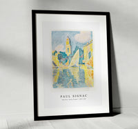 Paul Signac - The Port, Saint–Tropez (ca. 1897–198)