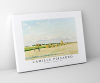 Camille Pissarro - Landscape, Ile-de-France 1873