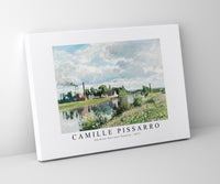 Camille Pissarro - The River Oise near Pontoise 1873